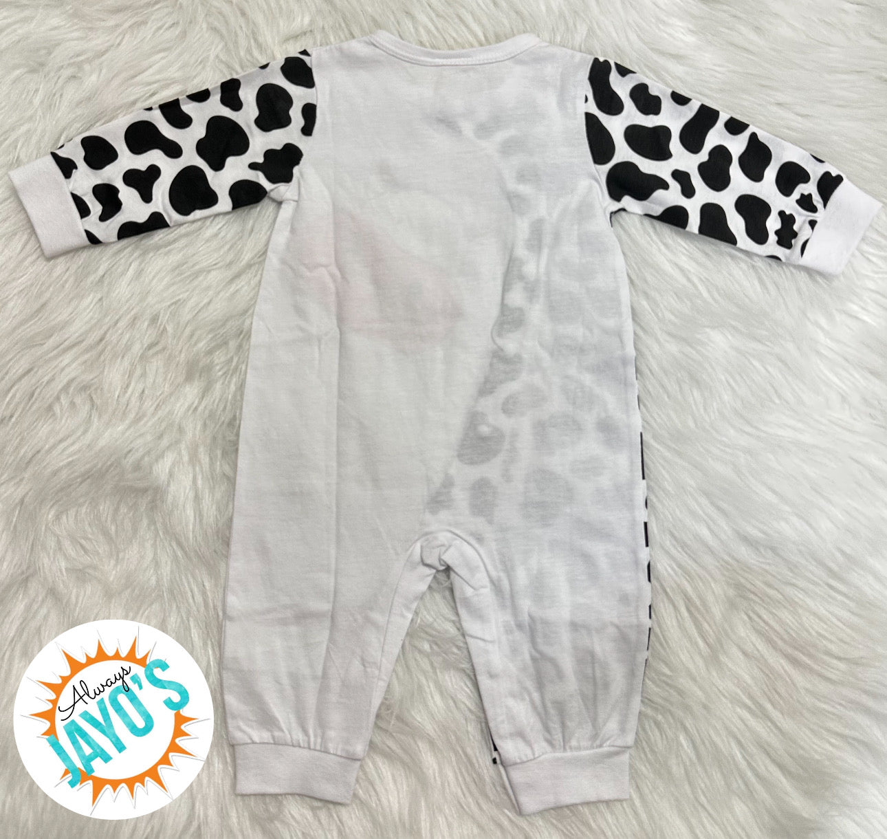 Cow Print Onesie