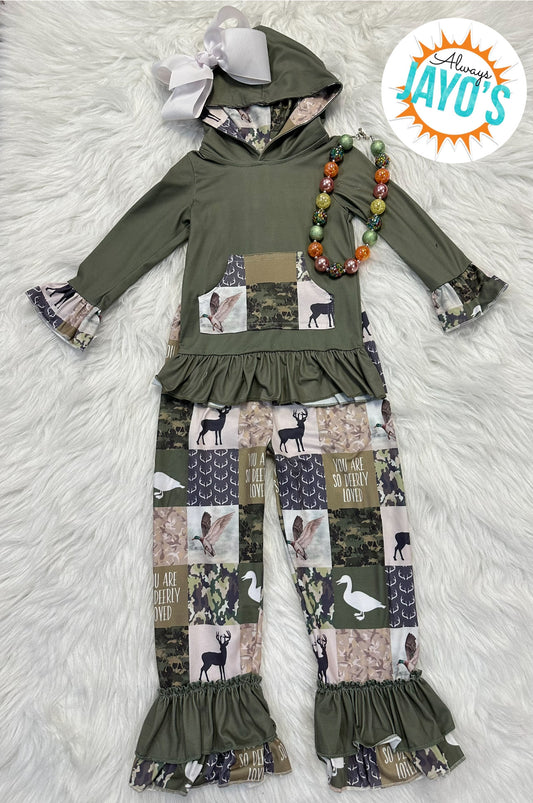 Baby Girls Hunting 2 Piece Set