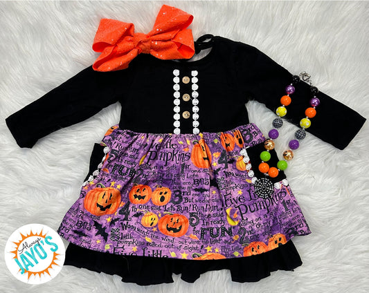 Halloween Pumpkin Dress