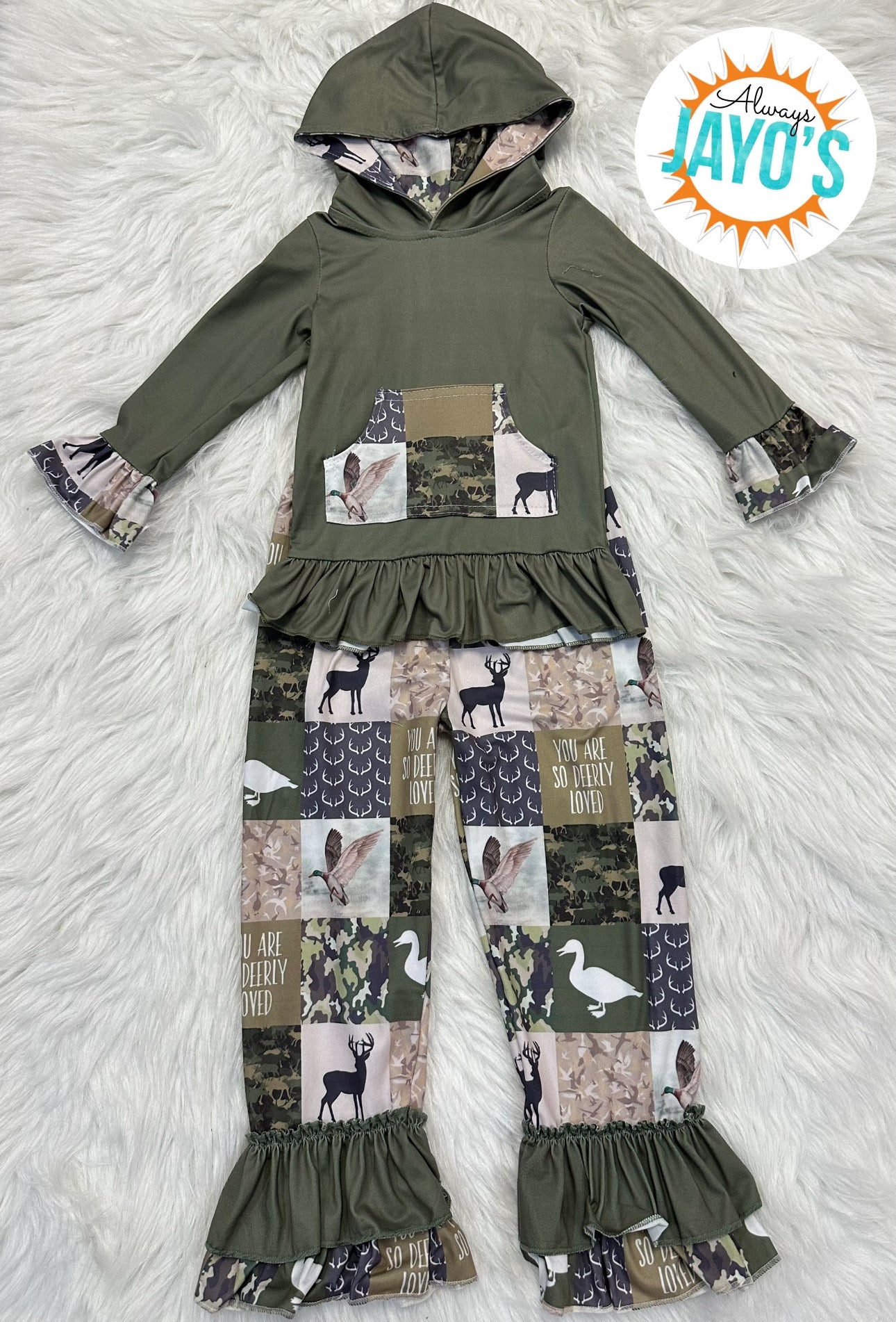 Baby Girls Hunting 2 Piece Set