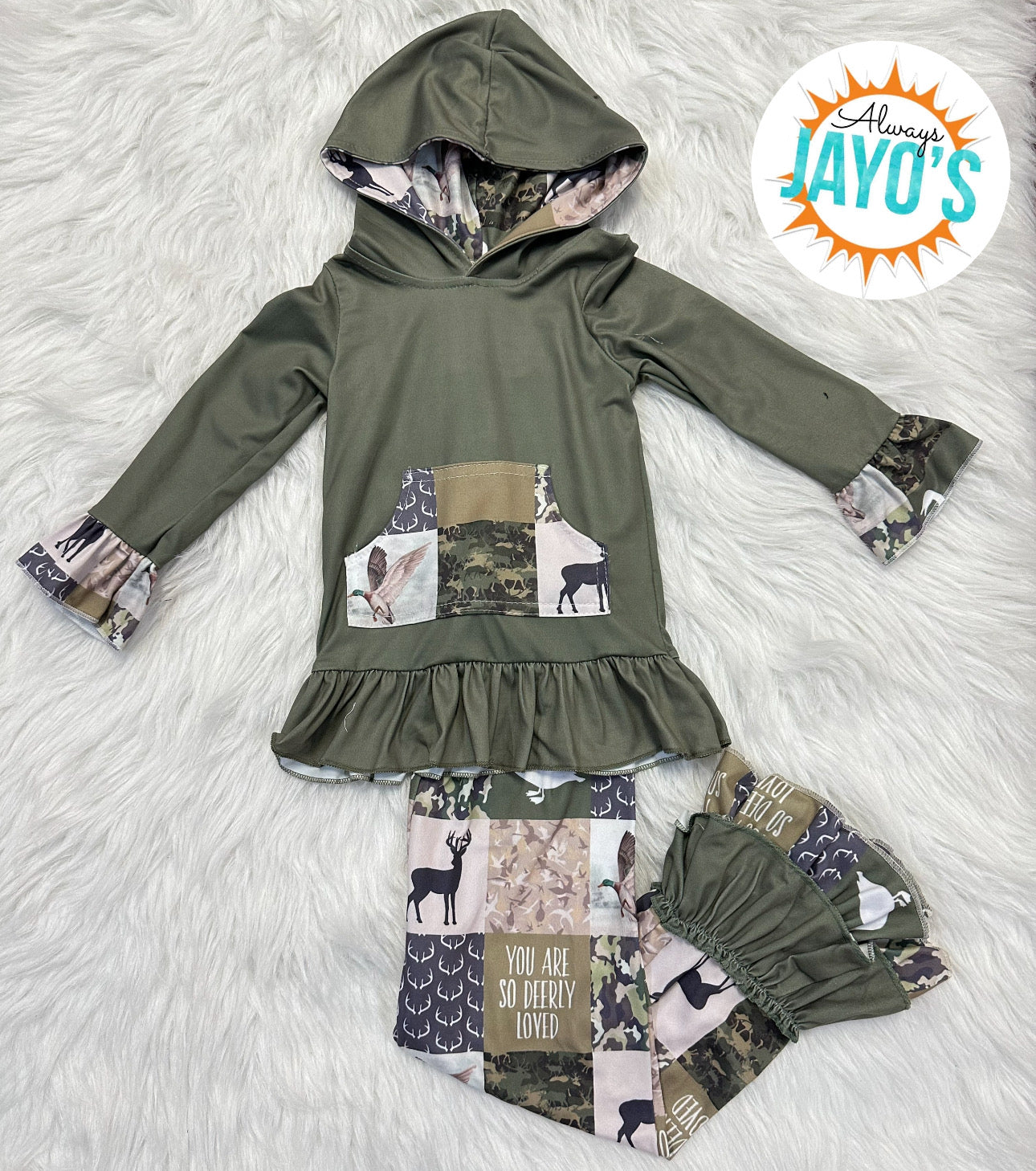 Baby Girls Hunting 2 Piece Set