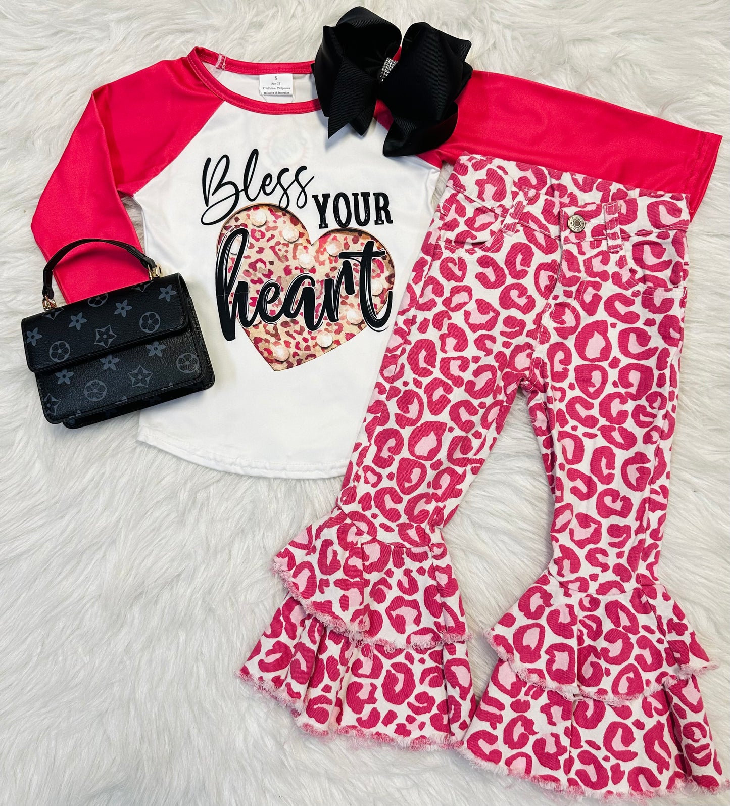 "Bless Your Heart" Long Sleeve Top