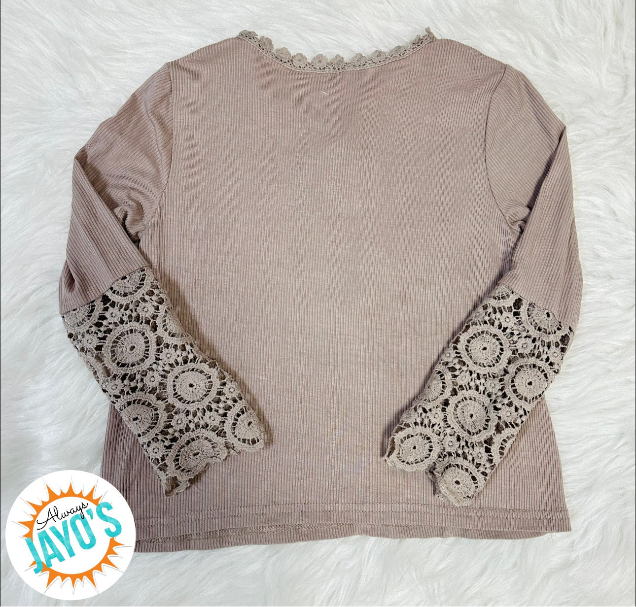 Lace Long Sleeve Top