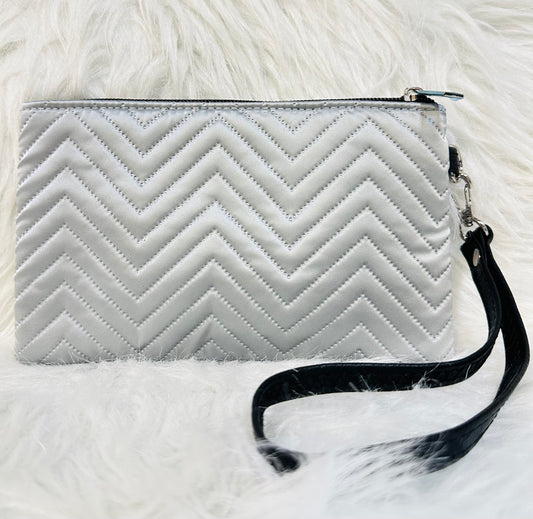 Gray Wristlet