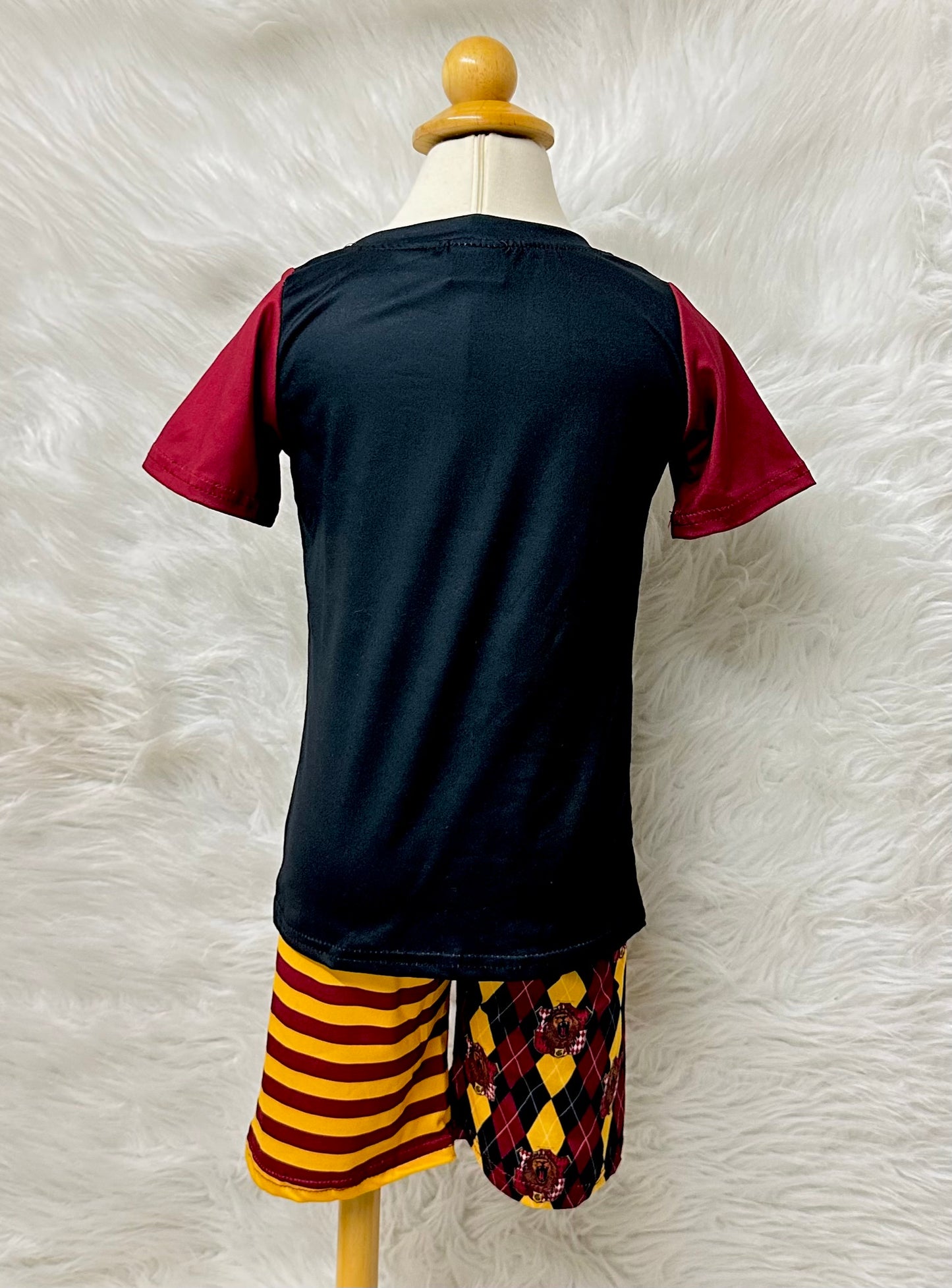 Boys Gryffindor 2 Piece Short Set