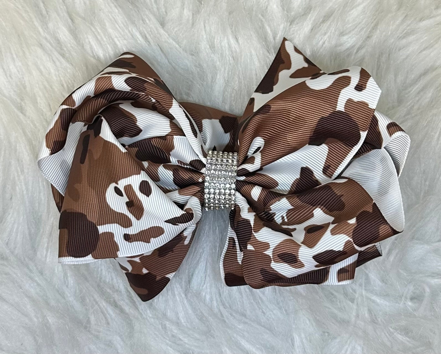 Animal Print Bows