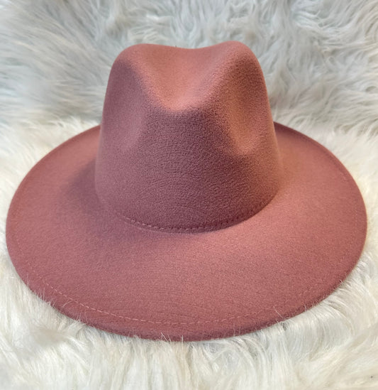 Dark Pink / Muave Cowgirl Hat