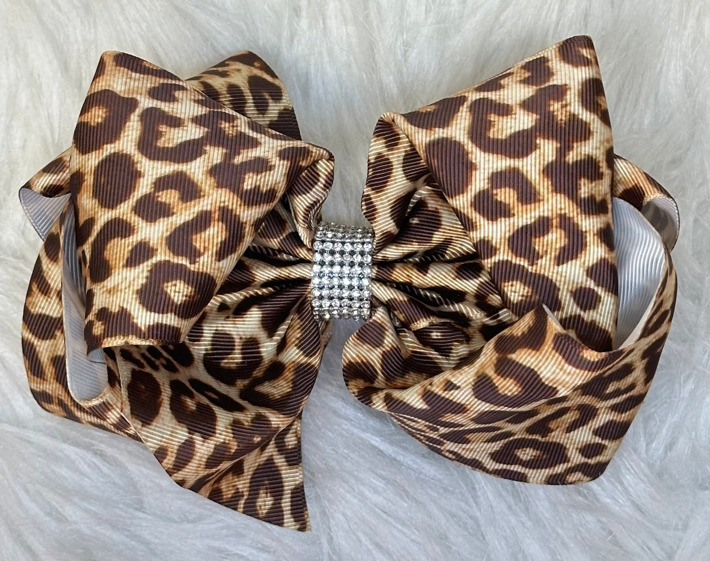 Animal Print Bows