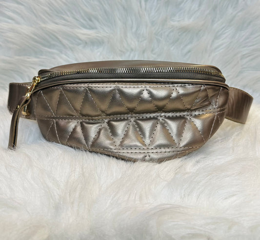 Metallic Bronze Fanny Pack