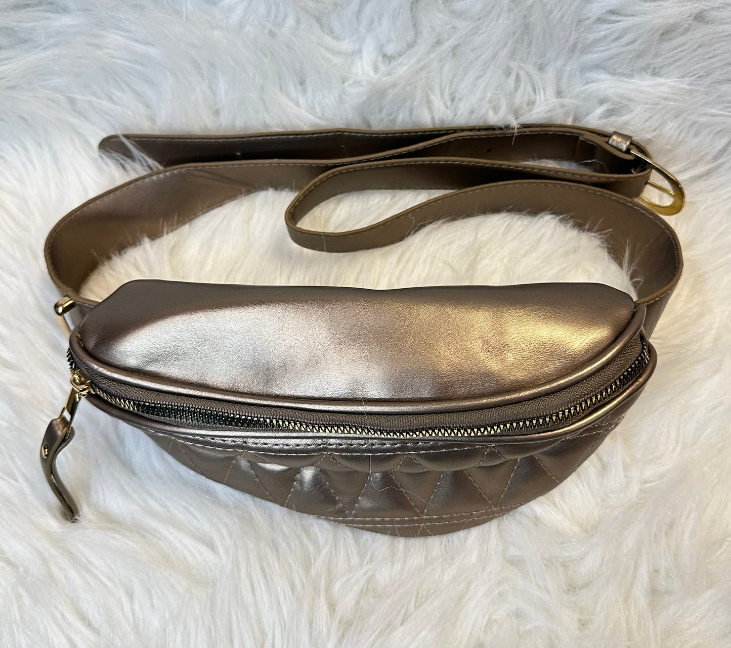 Metallic Bronze Fanny Pack