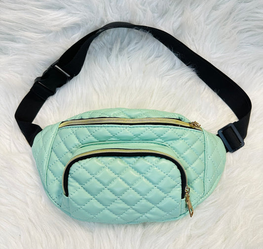 Misty Teal Fanny Pack