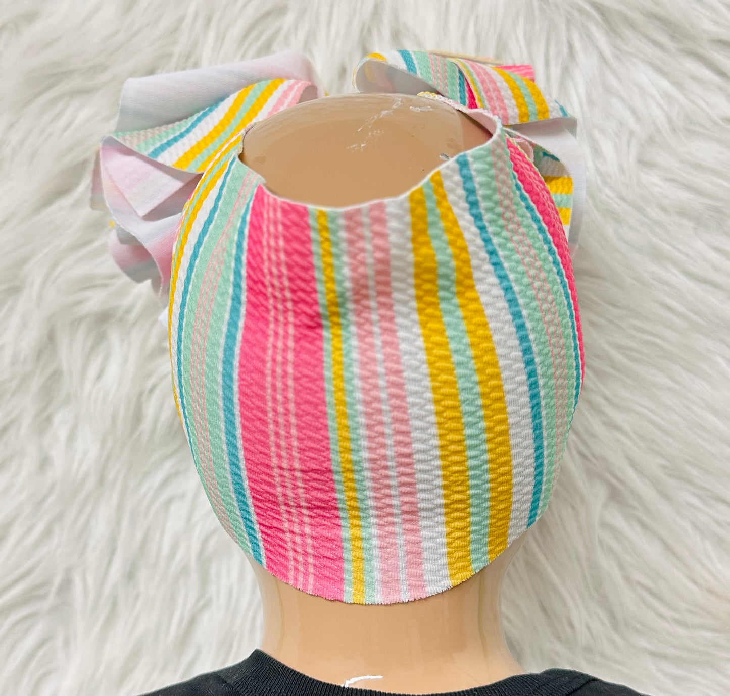 Colorful Striped Head Wrap