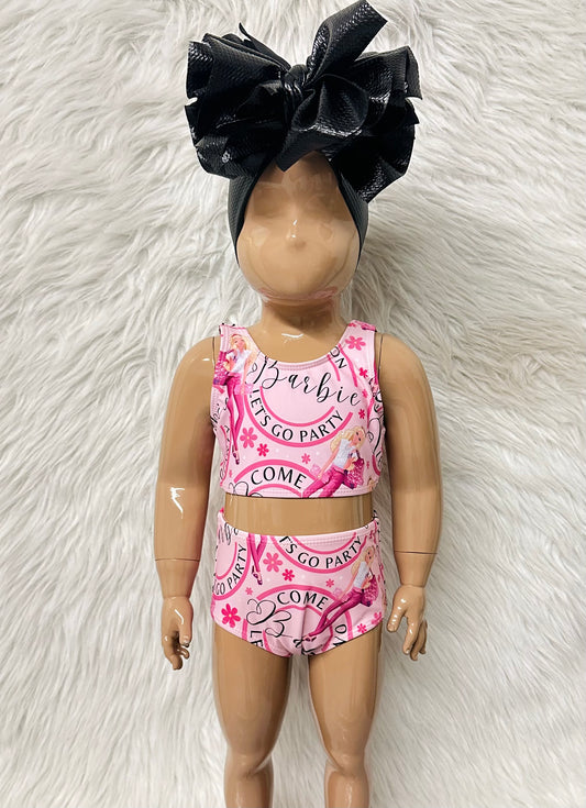 Two Piece Barbie Swimsuit